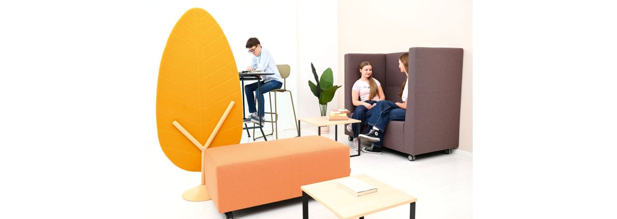 Lydd�mpende sk�rme til skole, bibliotek og institution