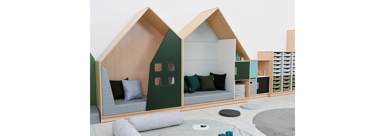 Inspiration til bibliotek og skole � indretning og l�ringsmilj�er