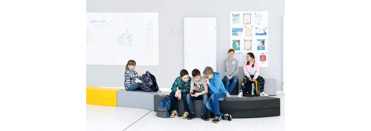 Paolo skums�der - fleksible siddepladser til l�sehj�rner og skolebibliotek