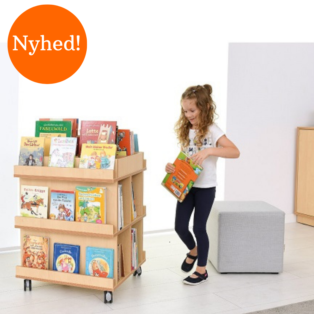Bogvogn Flexi - smarte møbler til biblioteket