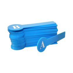 Index med bogstav, rund