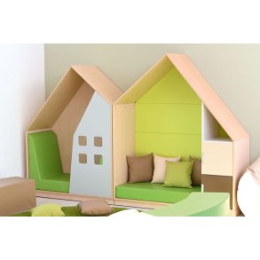 Legehuse og aktivitetshjørner