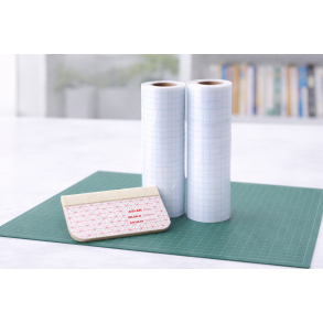 Selvkl�bende bogplast i mat og blank til bibliotek og skole