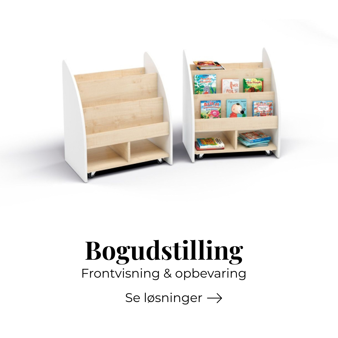 Bogudstilling til skolebiblioteket