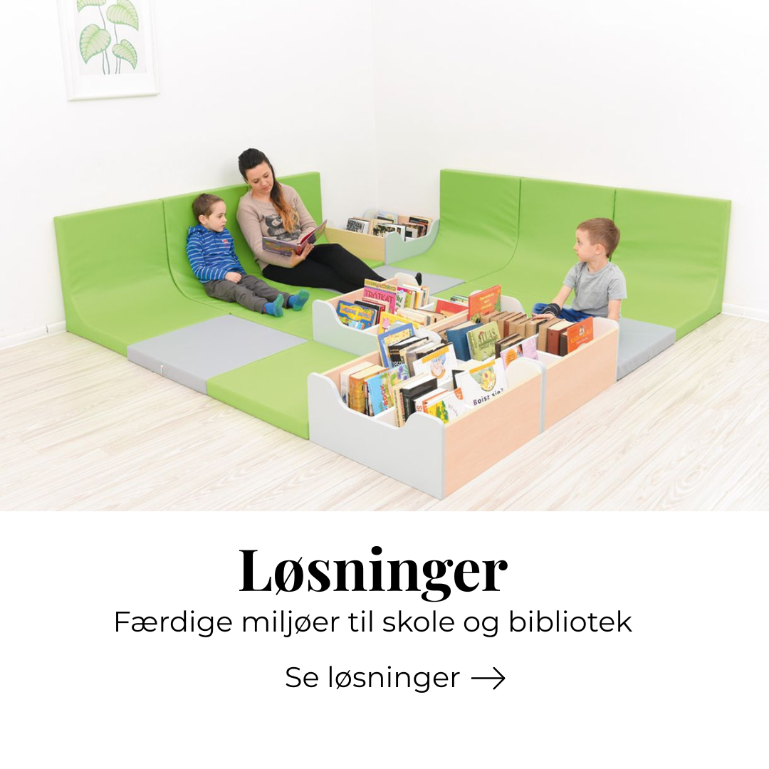 Indretning af skole og bibliotek med færdige løsninger Indretning af skole og bibliotek med færdige løsninger