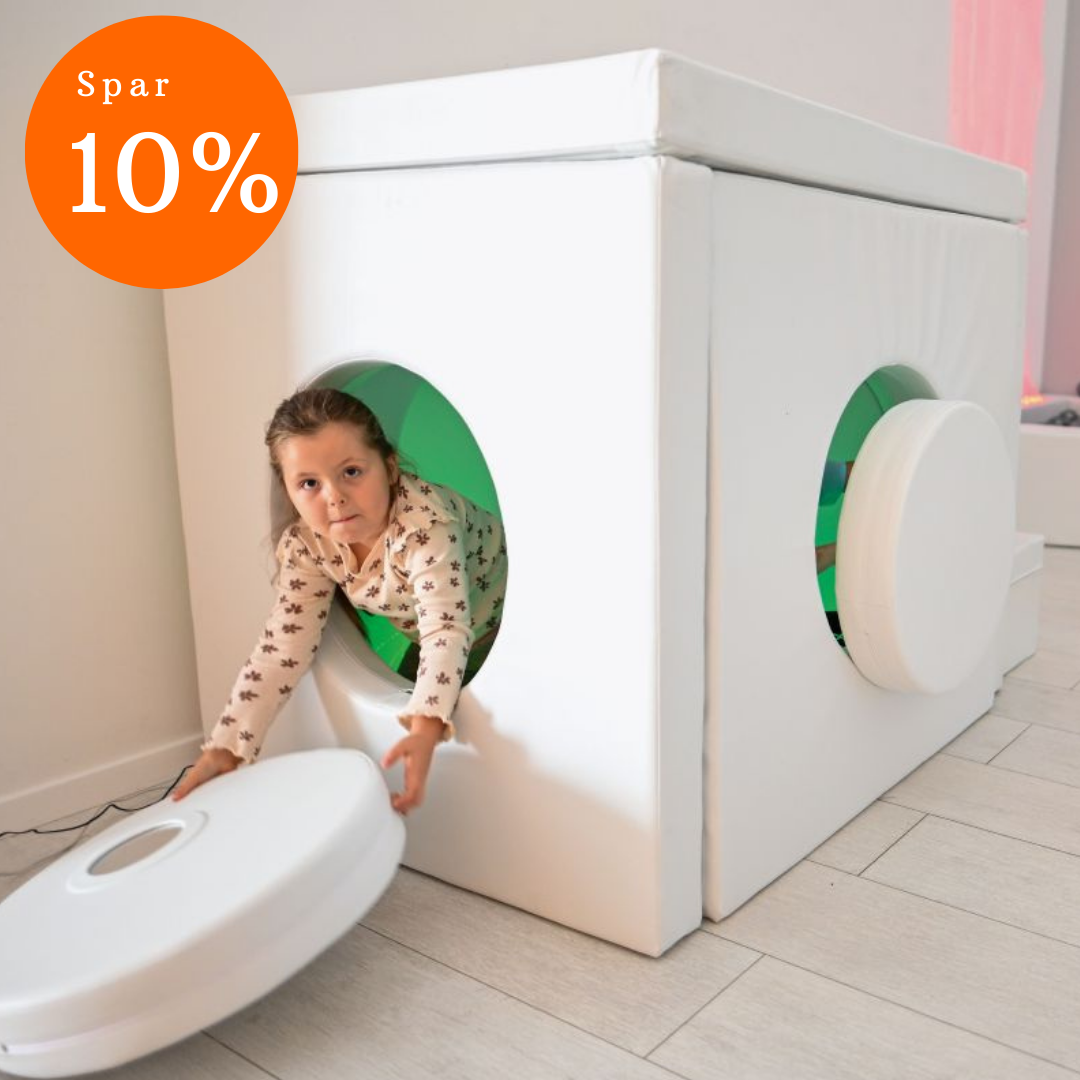 Skab et roligt sanserum Sanserum - beroligende hvidt hus