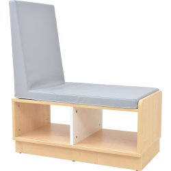 Space opbevaringsreol med siddeplads