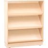 Flexi udstillingsreol i birk eller ahorn-look 