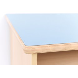 Brnebord med opbevaringsplads