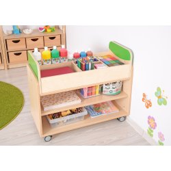 Flexist: Bogvogn + bogtop eller rumdeler