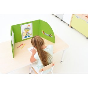 Bordskrm - lydabsorberende panel 