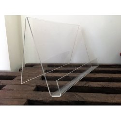 Brochureholder i akryl A4, liggende format