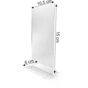 Plakatholder i akryl A6, stende