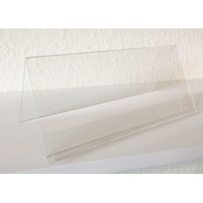 Brochureholder i akryl A65, liggende