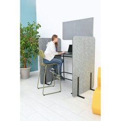 Lydisolerende sk�rm 100 x 150 cm