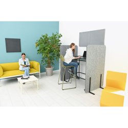 Lydisolerende sk�rm 100 x 150 cm