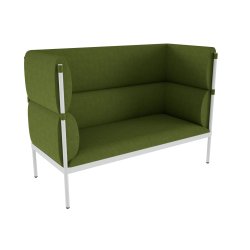 Stilt To-personers sofa med hj ryg