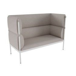 Stilt To-personers sofa med hj ryg