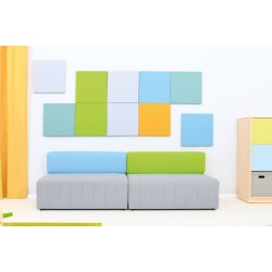 Akustik v�gpanel PLUS, firkantet