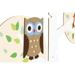 Vgdekoration i tr - Wallstickers til brn