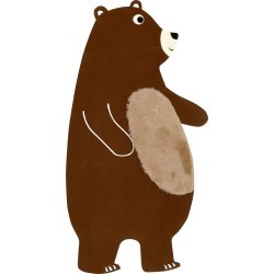 Vgdekoration i tr - Wallstickers til brn