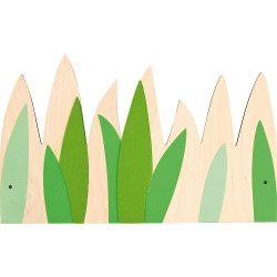 Vgdekoration i tr - Wallstickers til brn