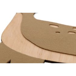 Vgdekoration i tr - Wallstickers til brn