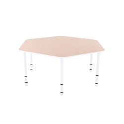 Bibshop brnebord med justerbare ben