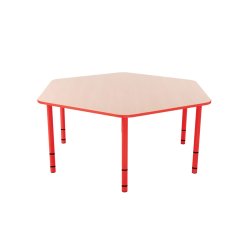 Bibshop brnebord med justerbare ben