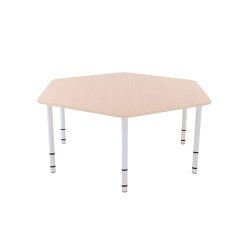 Bibshop brnebord med justerbare ben