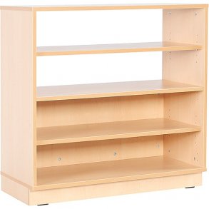 Opbevaringsreol til legetj Flexi - Halvben med 3 hylder