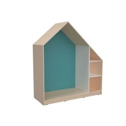 Legehus med 2 hylder