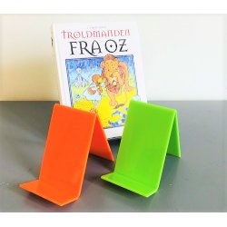 Skrhylde i farvet akryl