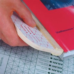 Blank bogplast til strukturerede overflader