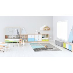 Reolsystem med flotte temaer 