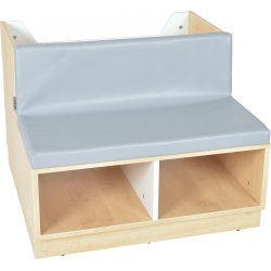 Bibshop Bogkrybbe med siddeplads 