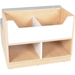 Bibshop Bogkrybbe med siddeplads 