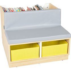 Bibshop Bogkrybbe med siddeplads 