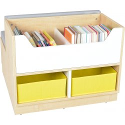 Bibshop Bogkrybbe med siddeplads 