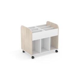 Bogkrybbe Dan i trfarve