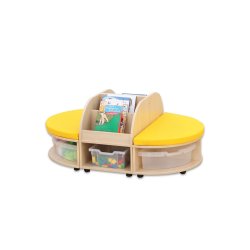 SMART 2 bogkrybbe med siddeplads