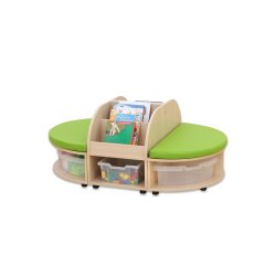 SMART 2 bogkrybbe med siddeplads