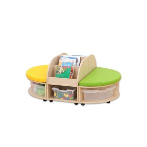 SMART 2 bogkrybbe med siddeplads