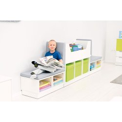 Space Bogkrybbe - i hvid eller ahorn