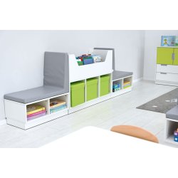 Space Bogkrybbe - i hvid eller ahorn