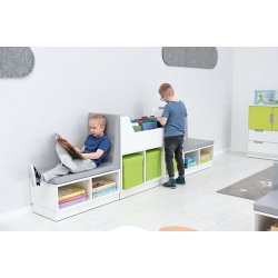 Space Bogkrybbe - i hvid eller ahorn