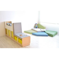 Bogkrybbe Space opbevaringsreol - st 2