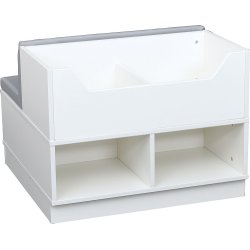 Bibshop Bogkrybbe med siddeplads 