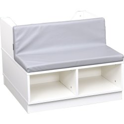 Bibshop Bogkrybbe med siddeplads 