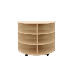 Halvcirkelformet SMART reol